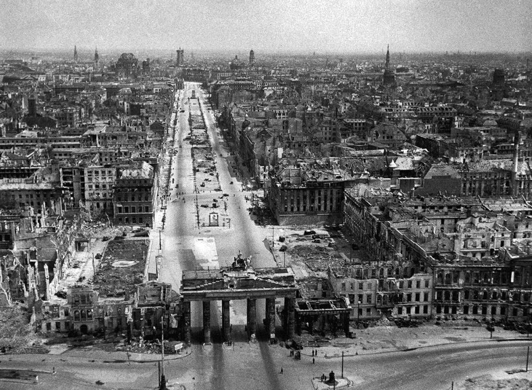 Berlin at the end of WW2, 1945