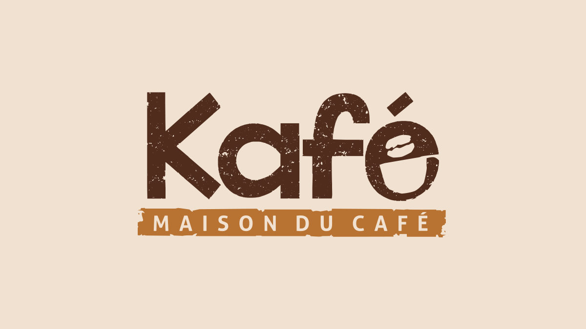 Logo design Kafé coffee shop by Pong Lizardo