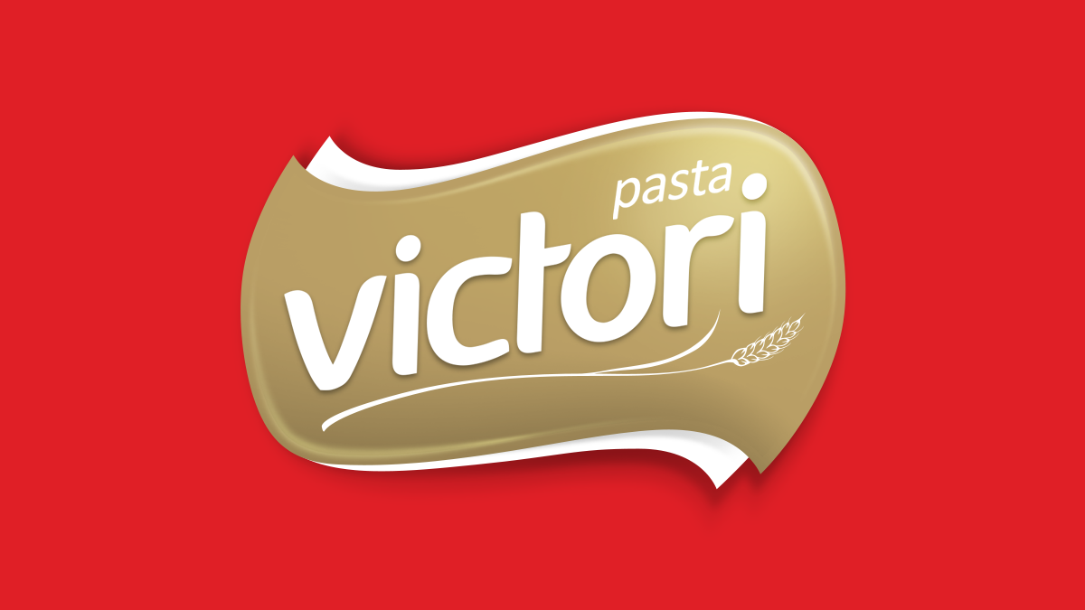 Victori Pasta logo design by Pong Lizardo